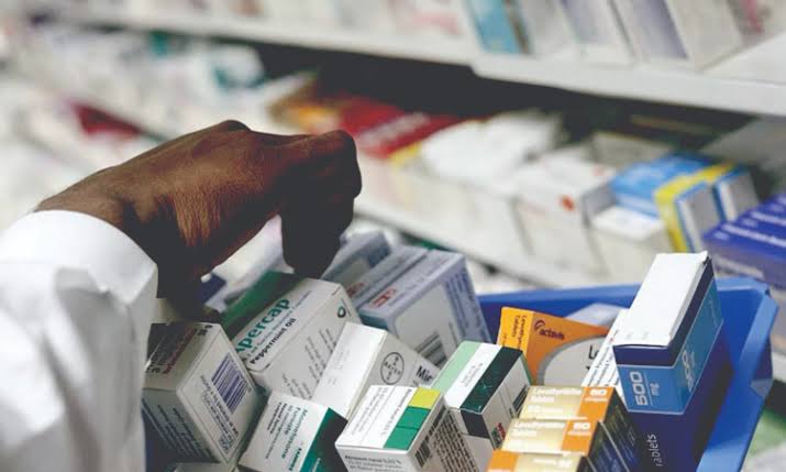 Medical supplies being selected